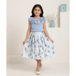 suit skirt flower