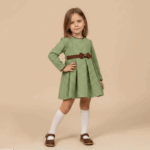 Dress Olive Twist