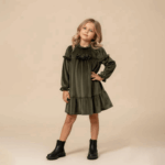 Dress Velvet Bloom