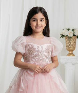 Dress Pink Rose Party