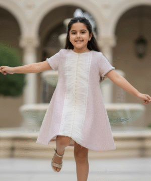 Dress Pink Pearl Elegance