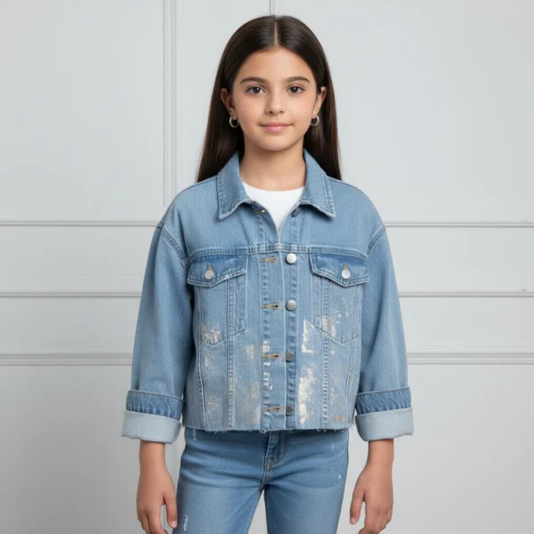Cropped Denim Jacket (2)