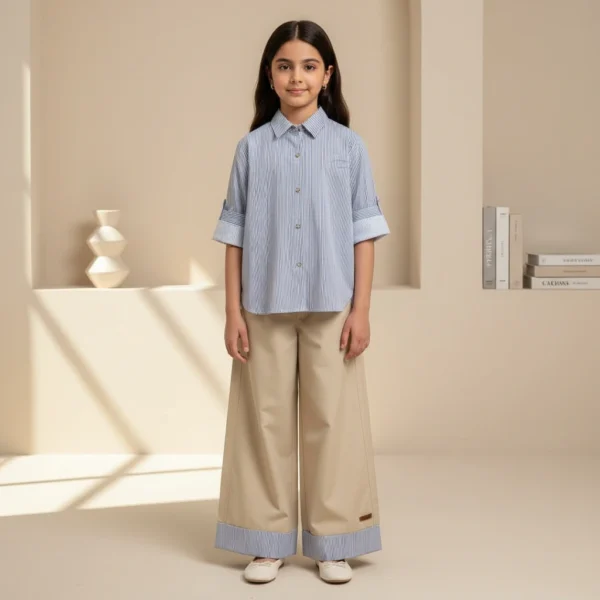 Pants Wide Cut Soft Denim (1)